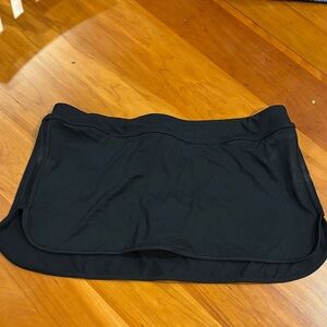 Athleta Black Swim Skirt Bikini Bottom